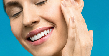 Woman smiling